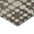 8' X 10' Brown And Beige Abstract Washable Indoor Outdoor Area Rug
