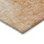 10' X 14' Salmon Peach And Ivory Nautical Washable Indoor Outdoor Area Rug