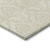 8' Round Light Green Round Damask Washable Non Skid Indoor Outdoor Area Rug