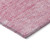 8' X 10' Pink And Blush Striped Washable Indoor Outdoor Area Rug