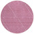 8' Blush And Ivory Round Geometric Washable Indoor Outdoor Area Rug