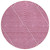 8' Blush And Ivory Round Geometric Washable Indoor Outdoor Area Rug - 880016494761