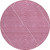 8' Blush And Ivory Round Geometric Washable Indoor Outdoor Area Rug - 880016494761