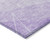8' X 10' Lavender And Purple Geometric Washable Indoor Outdoor Area Rug