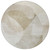 8' Beige And Taupe Round Abstract Washable Indoor Outdoor Area Rug - Beige, Taupe