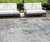 9' X 12' Denim Blue And Sky Blue Abstract Washable Indoor Outdoor Area Rug Transitional Style - Denim Blue, Sky Blue Color