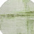 8' Artichoke Green And Ivory Round Striped Washable Indoor Outdoor Area Rug - Artichoke Green, Ivory