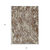 8' X 10' Brown Beige And Gray Abstract Washable Indoor Outdoor Area Rug
