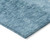 9' X 12' Teal Blue Aqua And Blue Ombre Washable Indoor Outdoor Area Rug