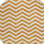 8' Orange And Beige Round Chevron Washable Indoor Outdoor Area Rug