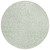 8' Mint Green And Ivory Round Geometric Washable Indoor Outdoor Area Rug - Mint Green, Ivory