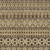 9' X 12' Brown And Taupe Quatrefoil Washable Indoor Outdoor Area Rug