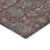 8' X 10' Merlot Gray And Taupe Floral Washable Indoor Outdoor Area Rug