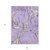 9' X 12' Lavender Lilac And Purple Geometric Washable Indoor Outdoor Area Rug