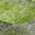 8' X 8' Fern Green and Gray Round Abstract Washable Indoor Outdoor Area Rug