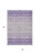 8' X 10' Purple Lavender And Ivory Geometric Washable Indoor Outdoor Area Rug