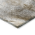 8' X 10' Beige Abstract Washable Non Skid Indoor Outdoor Area Rug