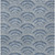 8' X 10' Denim Blue Navy Blue And Ivory Geometric Washable Indoor Outdoor Area Rug