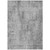 10' X 14' Silver And Gray Geometric Washable Indoor Outdoor Area Rug