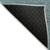 9' X 12' Turquoise Striped Washable Non Skid Indoor Outdoor Area Rug