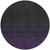 8' Eggplant Purple And Charcoal Round Abstract Washable Indoor Outdoor Area Rug