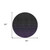 8' Eggplant Purple And Charcoal Round Abstract Washable Indoor Outdoor Area Rug