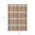 10' X 14' Copper Gold And Gray Plaid Washable Indoor Outdoor Area Rug