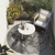 8' Round Gray Round Abstract Washable Non Skid Indoor Outdoor Area Rug Transitional Style - Gray Color