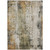 10' X 14' Olive Green And Ivory Abstract Washable Indoor Outdoor Area Rug - Olive Green, Ivory