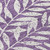 8' Purple And Ivory Round Floral Washable Indoor Outdoor Area Rug
