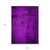 9' X 12' Purple Abstract Washable Non Skid Indoor Outdoor Area Rug Transitional Style - Purple Color
