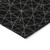 10' X 14' Black And Ivory Geometric Washable Indoor Outdoor Area Rug Transitional Style - Black, Ivory Color