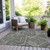 10' X 14' Black And Ivory Abstract Washable Indoor Outdoor Area Rug - 608219005269