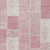 8' X 10' Pink Blush And Ivory Patchwork Washable Indoor Outdoor Area Rug