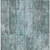 10' X 14' Teal Blue Charcoal And Gray Abstract Washable Indoor Outdoor Area Rug - 880016479942