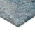 9' X 12' Teal Blue And Navy Blue Abstract Washable Indoor Outdoor Area Rug