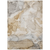 9' X 12' Beige Abstract Washable Non Skid Indoor Outdoor Area Rug