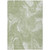 10' X 14' Artichoke Green Fern Green And Ivory Abstract Washable Indoor Outdoor Area Rug