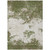 10' X 14' Olive Green Gray And Ivory Abstract Washable Indoor Outdoor Area Rug