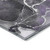 8' Round Gray and Purple Round Abstract Washable Non Skid Indoor Outdoor Area Rug