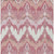 8' X 10' Blush Mauve And Ivory Ikat Washable Indoor Outdoor Area Rug