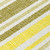 10' X 14' Khaki Yellow and Gray Striped Washable Non Skid Indoor Outdoor Area Rug