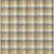 9' X 12' Gray Tan And Beige Plaid Washable Indoor Outdoor Area Rug