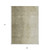 9' X 12' Brown Beige And Taupe Abstract Washable Indoor Outdoor Area Rug - Brown, Beige, Taupe