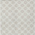 10' X 14' Ivory And Gray Polka Dot Washable Indoor Outdoor Area Rug