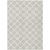 10' X 14' Ivory And Gray Polka Dot Washable Indoor Outdoor Area Rug