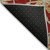 9' X 12' Orange And Gold Geometric Washable Indoor Outdoor Area Rug