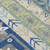10' X 14' Navy Blue Green And Gray Aztec Washable Indoor Outdoor Area Rug