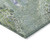 10' X 14' Green And Lime Green Abstract Washable Indoor Outdoor Area Rug - Green, Lime Green