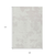 9' X 12' Ivory And Gray Abstract Washable Indoor Outdoor Area Rug
